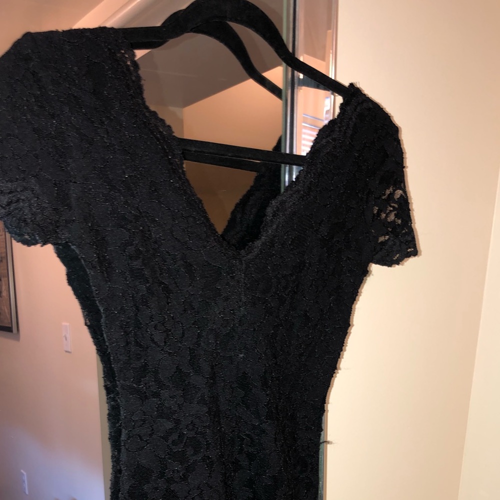 Black Kimchi Blue Lace Dress
